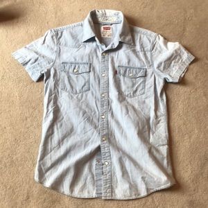 Levi Denim button up shirt!